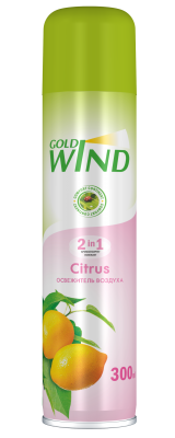 Освежитель воздуха Gold Wind Citrus 300мл 
