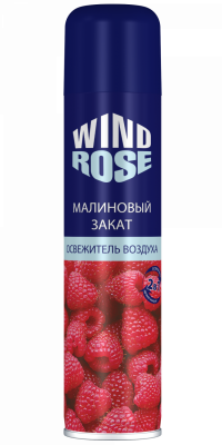Освежитель воздуха «Малиновый закат» (WIND ROSE) 300мл 