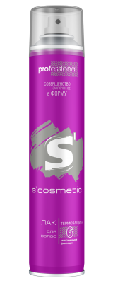 Лак для волос Термозащита (S'cosmetic) 360 мл