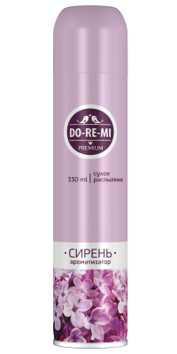 Освежитель воздуха «Сирень» (Do-re-mi Premium) 330мл 