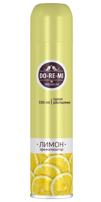 Освежитель воздуха «Лимон» (Do-re-mi Premium) 330мл 