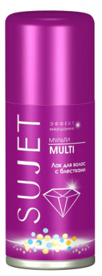 Лак Сюжет с блестками мульти (SUJET) 100 мл.